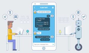 Customer Robot ChatBot infinity hub banner