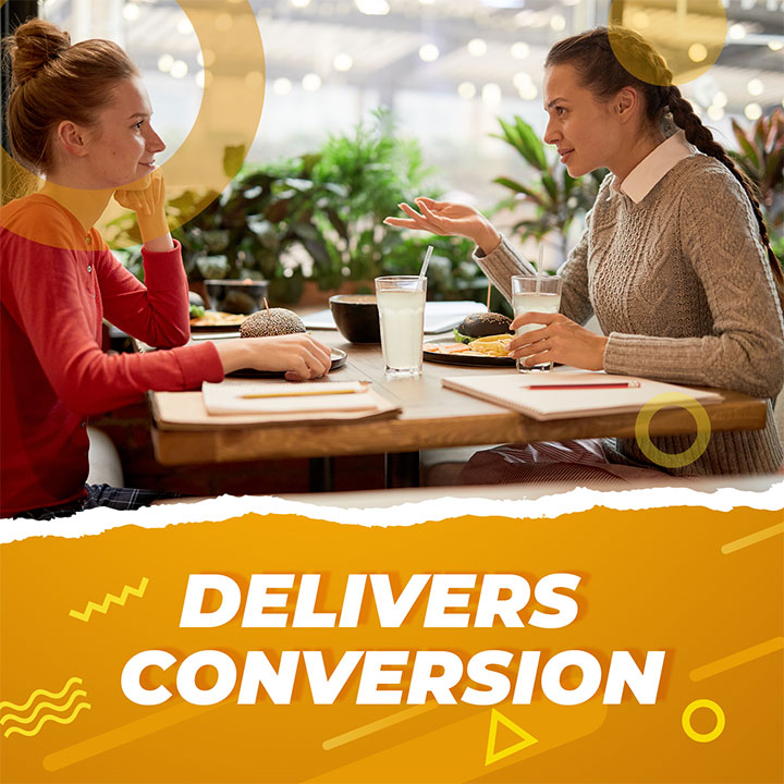 Delivers Conversion