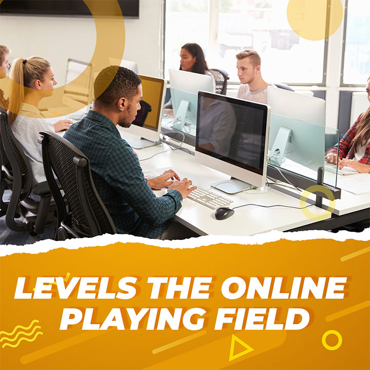 Levels The Online Playing Field