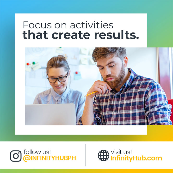 Focus On Activities That Create Results