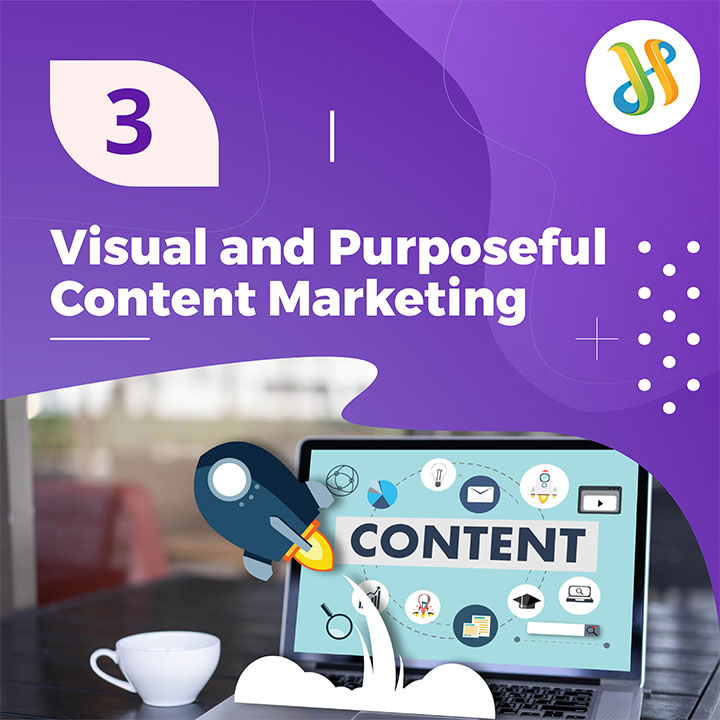 Visual And Purposeful Content Marketing