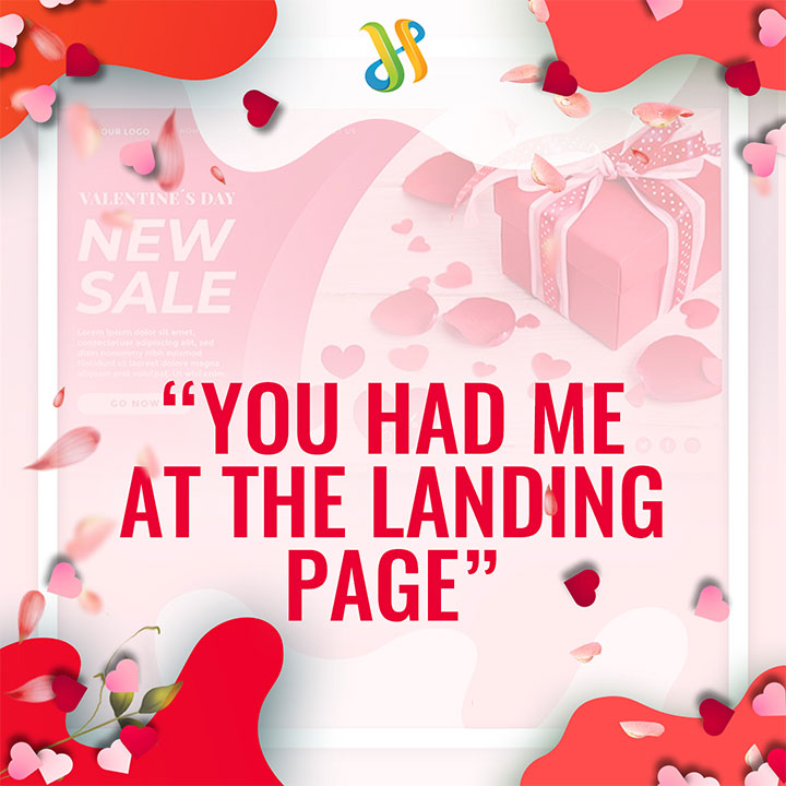 "You Had Me At The Landing Page"
