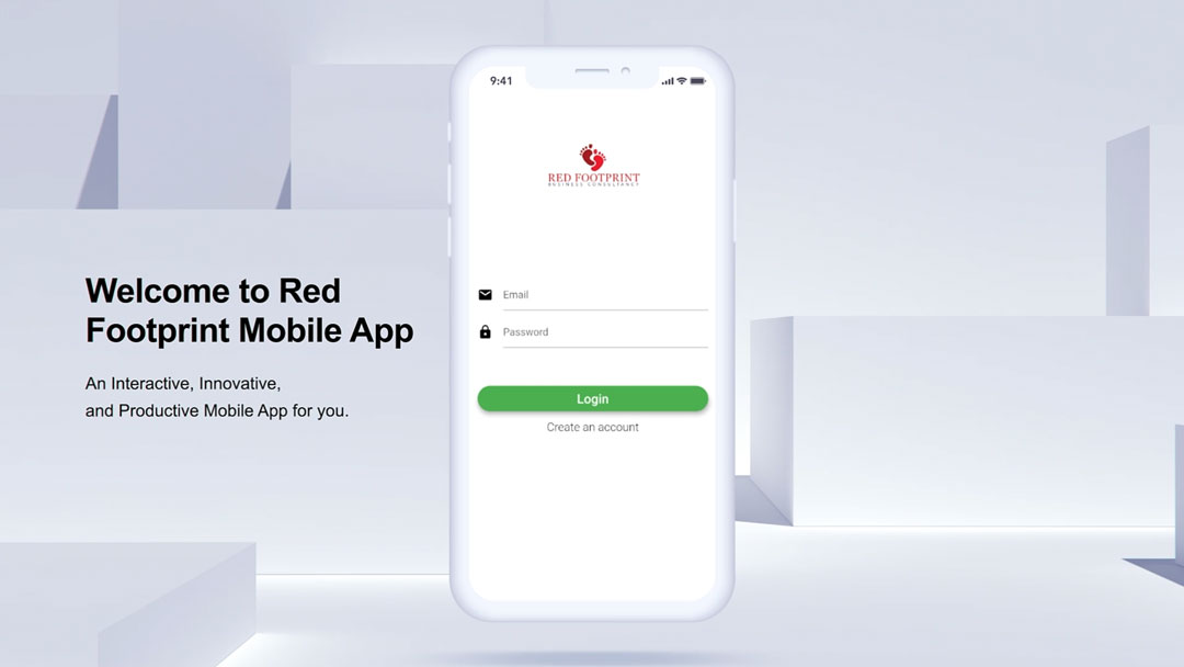 Red Footprint Mobile App
