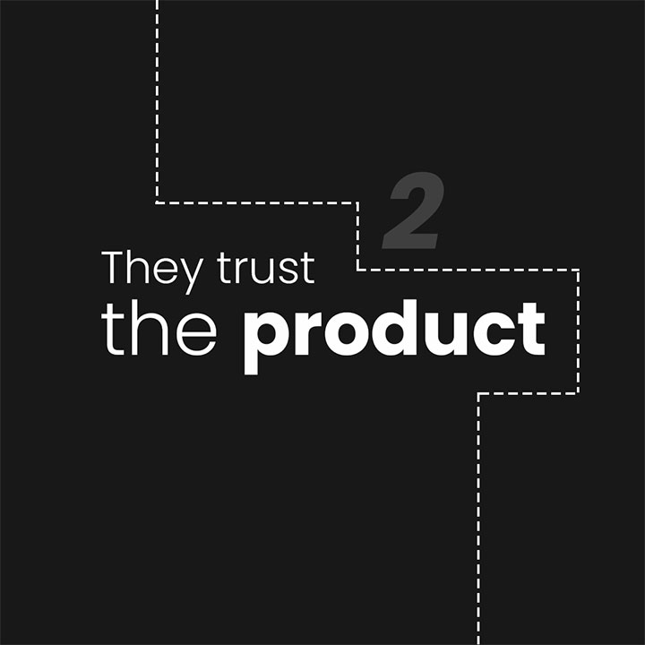 They Trust The Product